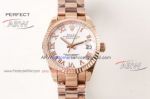 Perfect Replica Rolex DateJust 28 Oyster Perpetual Datejust Fake Rose Gold Womens Watches